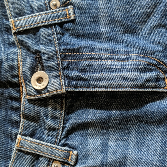 RAG & BONE W1907K273JON cut off  distressed jean shorts in Johny sz 26 - Picture 11 of 16